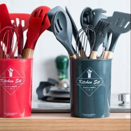 Colorful Kitchen Utensils